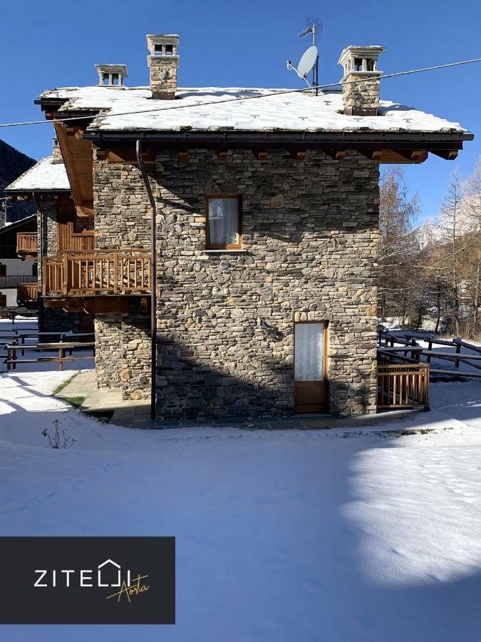 Zitelli Aosta Villa Cogne Ngoại thất bức ảnh