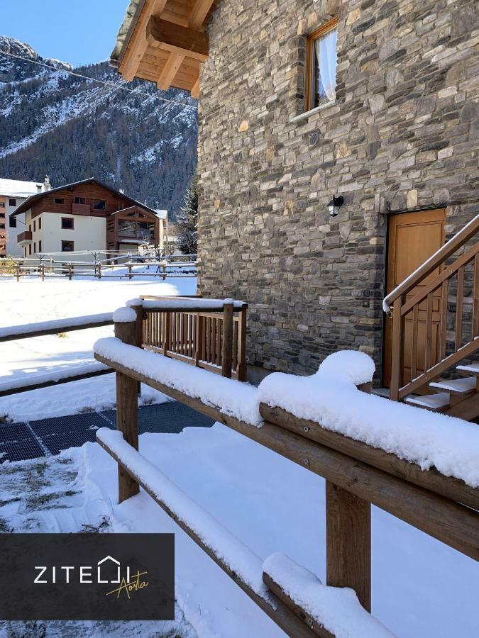 Zitelli Aosta Villa Cogne Ngoại thất bức ảnh